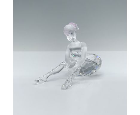 Part of the Cheerful Times collection. Beautiful seated figural designed with frosted head, shoulders, arms and hands with cl