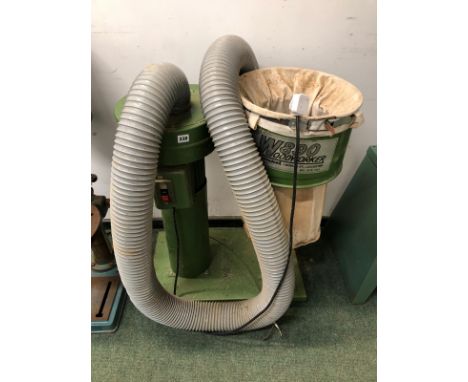 A CHARNWOOD W890 DUST EXTRACTOR WITH INSTRUCTION MANUAL.
