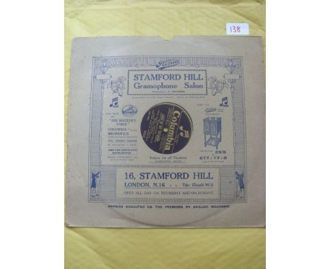 1927 FA Cup Final, Cardiff v Arsenal, a long playing record with the recording of the 'Abide with me', and 'Land of My Father