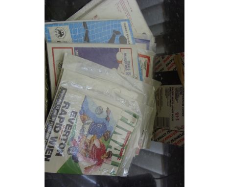 European Cup Winners Cup, a collection of 27 programmes from the Finals of 1961 to 1969, 1975, 1976, 1979, 1980, 1982, 1984 t