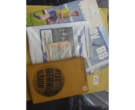 A collection of various items, formerly the property of Alan Everiss, West Bromwich Albion's, long serving secretary.  A long