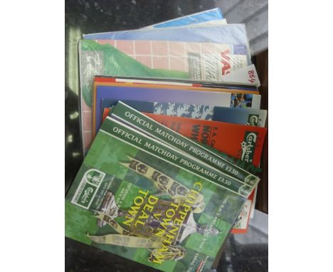 Non League Finals, a collection of various Final programmes in very good condition, FA Vase programmes for 1975 to 2013, FA T