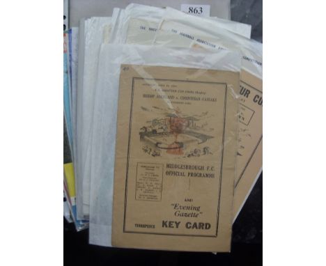 FA Amateur Cup Finals, a collection of 23 programmes from 1955 to the last ever issue of 1974.  Included are the are 1956 & 1