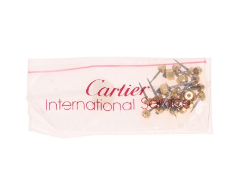 CARTIER - 26 crowns, including cabochon sapphire, diamond, etcLot sold as seen unless specific item(s) requested