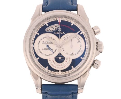 OMEGA - a stainless steel De Ville Co-Axial Chronoscope automatic chronograph calendar wristwatch, ref. 4850.50.31, circa 201