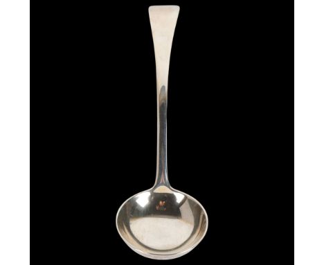 A late Victorian silver Old English pattern sauce ladle, Josiah Williams & Co, London 1898, 18cm, 2.4ozNo damage or repair, o