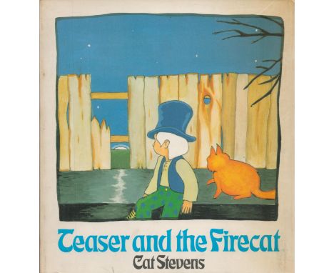 Teaser and The Firecat by Cat Stevens 1972 First Edition Softback Book published by Bernard Jacobson Ltd some ageing good con