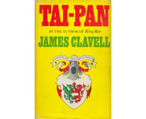 Tai Pan by James Clavell 1966 First Edition Hardback Book with 725 pages published by Michael Joseph Ltd some ageing good con