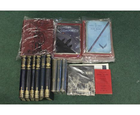 Collection of Second World War interest reference books, to include volumes of 'The Second Great War' - Hammerton, 'The War I