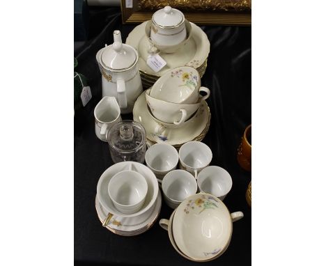 Seltmann Weiden porcelain tea service, together with a Japanese service, consisting of canteens, plates, mugs and others (qty