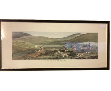 A quantity of pictures and prints, to include shooting and hunting prints and coloured engravings, Henry Wilkinson Spaniels, 