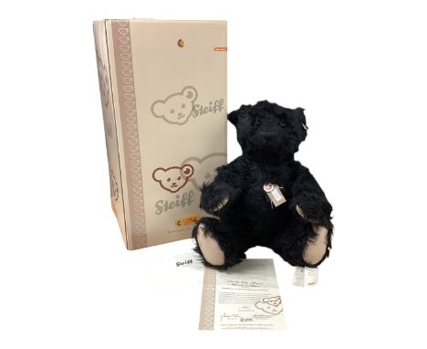 Steiff bear, Leo the Titanic Mourning bear 60 cm Growler Limited to 1000, boxed and cert