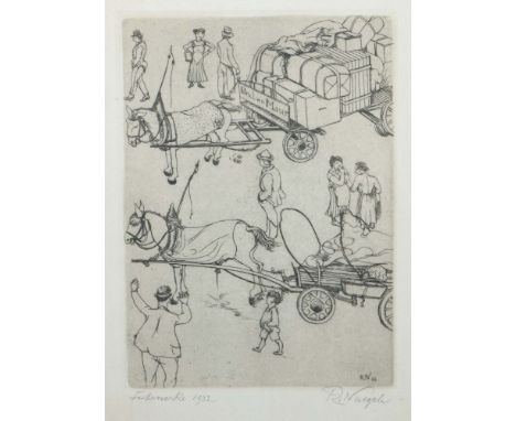 Nägele, ReinholdMurrhardt 1884 - 1972 Stuttgart, Stud. an der Kunstgewerbeschule Stuttgart, in München, Paris und Holland, Gr