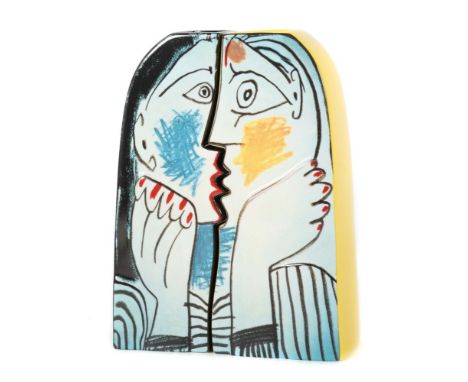 Vasenpaar, nach Pablo PicassoGoebel, Rödenthal, 1990-2000, "Head resting upon Hands", aus der Serie "Artis Orbis Homage Colle