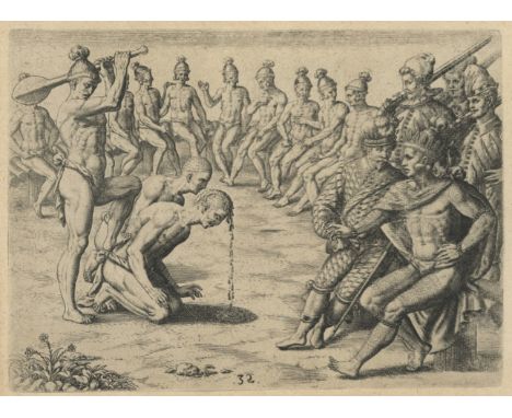 From: Theodor de Bry Engraving after Jacques Le Moyne
Published in: Frankfurt by Theodor de Bry, 1591
Description:
This engra