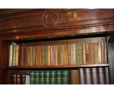 A collection of thirty-nine Everyman's Library hardback books, published by J. M. Dent & Sons Ltd., authors include Shakespea