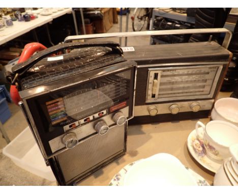 Two vintage radios