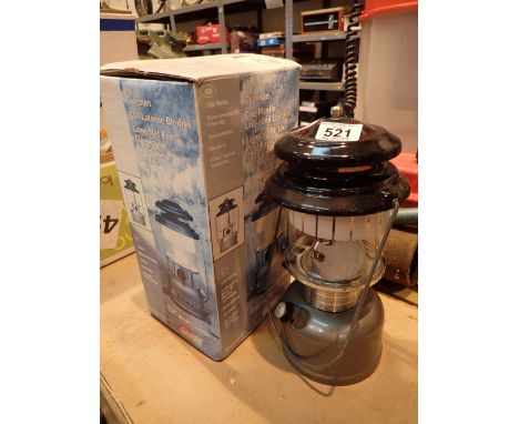 Boxed Coleman one mantel unleaded storm lantern