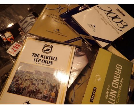 Quantity of Grand National programmes with ticket and parking badge