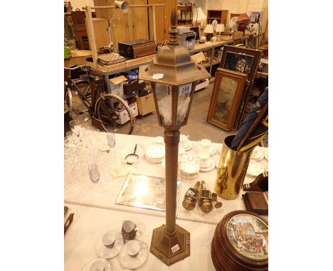 Electric garden lamp in the form of a lamp post H: 90 cm