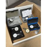 Fowler X Test 0.0005" Dial Indicator, Starrett 0.0005" Dial Indicator, Mitutoyo No. 513-452 Anti