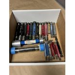 Box of Various Sized Go and No-Go Thread Gauges (Medium-Large)