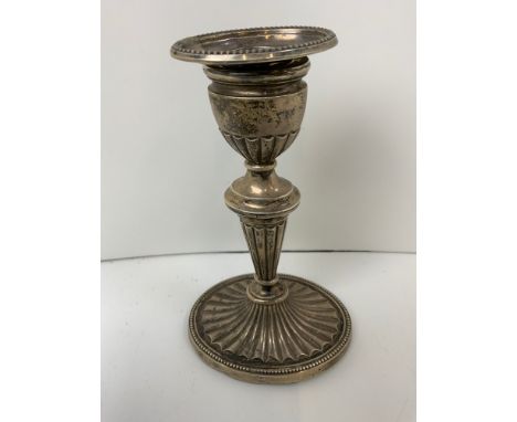 Danish Sterling Silver Candlestick 