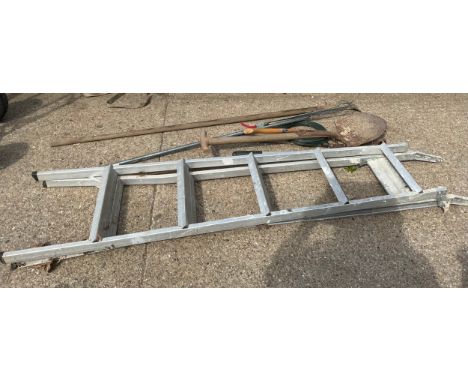 Garden Tools and Aluminium Folding Ladder 