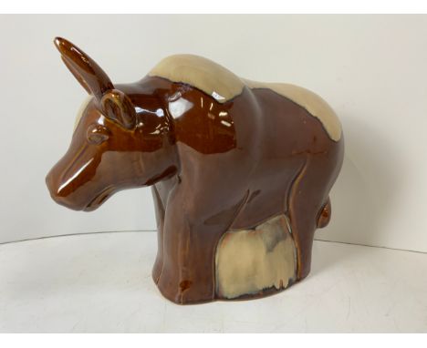 Large Ceramic Bull Ornament - 26cm High 