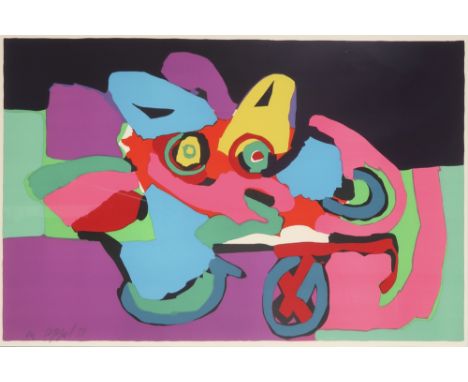 Karel Appel signed lithograph printed in colors - dated (19)71 || APPEL KAREL (1921 - 2006) kleurlitho n° Epreuve d'Artiste :