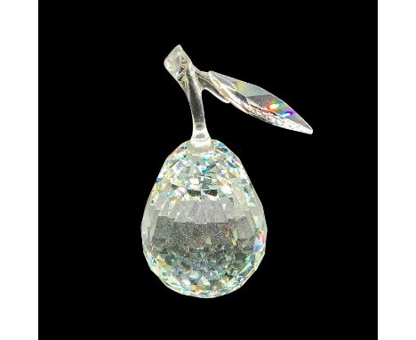 Part of the Silver Crystal Collection. Lead crystal. Multifaceted. In clear coloration. Swarovski acid mark. This item has it