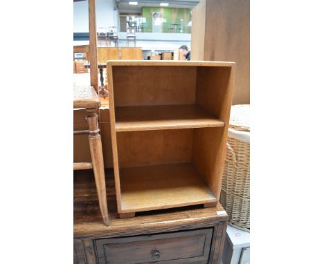 An early 20yh Century bedside or similar shelf , craftsman made