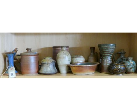 Collection of Muchelney John Leach studio pottery