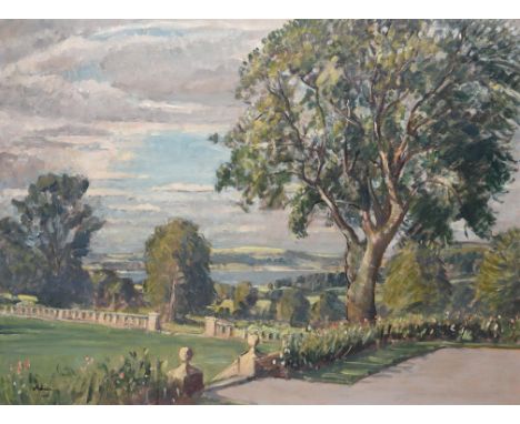 λ Lord Methuen (British 1886-1974)East Harp TreeOil on canvas Signed and dated 1960 (lower left)76.5 x 102cm (30 x 40 in.)