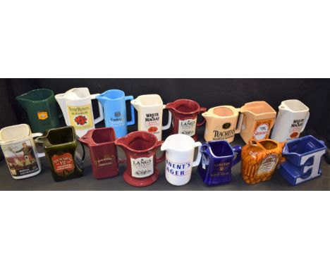 Advertising/Breweriana - bar jugs, including Glenfiddich Scotch Whisky, Langs Supreme, Worthington E, Stones, Embassy Number 