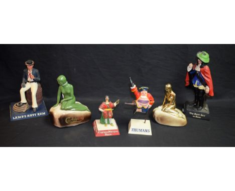 Advertising/Breweriana - a Lamb's Navy Rum plastic bar figure, of a sailor, 19cm high; another Trumans, Brewers of Good Beer;