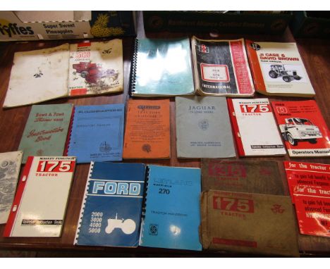 Vintage tractor. machinery manuals