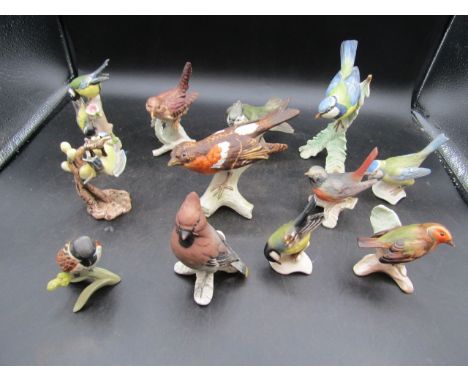 12 Goebel bird figurines&nbsp;