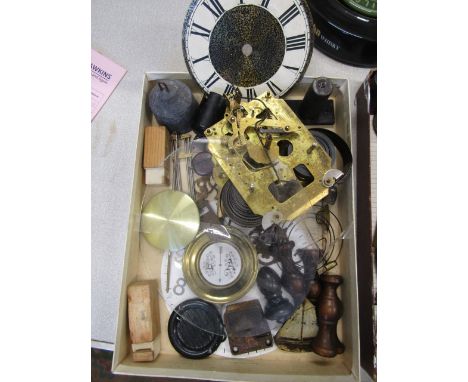 A&nbsp; tray clock parts