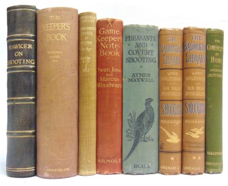 [SPORTING]. SHOOTING &amp; GAME-KEEPING  Hawker, Lt-Col. P. Instructions to Young Sportsmen in All that Relates to Guns and S