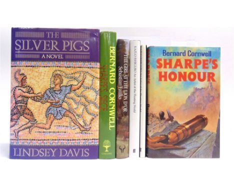 [MODERN FIRST EDITIONS]Davis, Lindsey. The Silver Pigs, A Novel, first edition, Sidgwick & Jackson, London, 1989, boards, dus