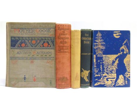[CHILDRENS]  Lang, Andrew, editor. The Yellow Fairy Book, new impression, Longmans, Green &amp; Co., London, 1903, original p