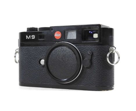 A Leica M9 Rangefinder 10704 digital camera, boxed with instruction book, no lensWill turn on and looks complete, but we have