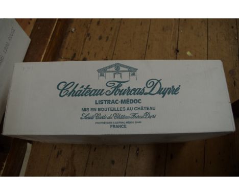A case of twelve 75cl bottles of Chateau Fourcas Dupre,&nbsp;2000, in oc. (12)PLEASE NOTE: ADDITIONAL VAT ON THE HAMMER PRICE
