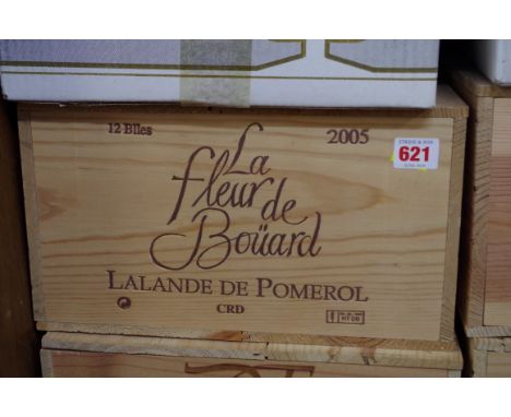 A case of twelve 75cl bottles of Chateau La Fleur de Bouard,&nbsp;2005, in owc. (12)PLEASE NOTE: ADDITIONAL VAT ON THE HAMMER
