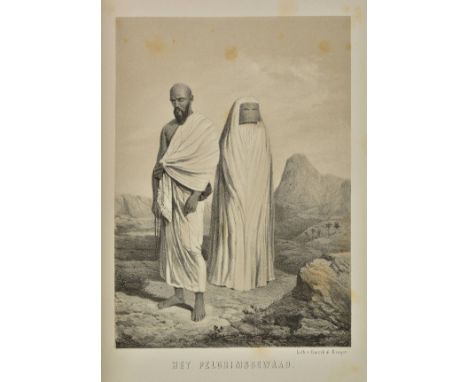 Dozy (Reinhart). Het Islamisme, 1st edition, Haarlem: A. C. Kruseman, 1863, 14 lithographic plates including views of Mecca a