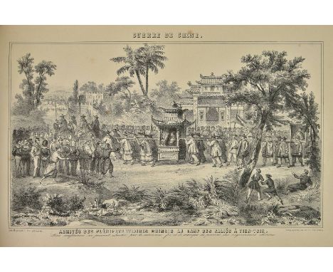 Fortavion (G. C. de). La guerre de Chine, grand panorama illustr‚, historique et anecdotique, 1st edition, Paris: Gu‚rin-Mull