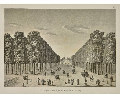 Saint-Victor (Jacques-Maximilien Benjamin Blins de). [Tableau historique et pittoresque de Paris..., Atlas volume only, revis