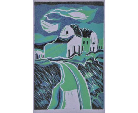 Graham (Rigby). Rigby Graham. 2-20 December 1969, Griffen Garnett Galleries, Mardol, Shrewsbury, 1969, two tipped-in colour w