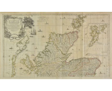 Scotland. Kitchin (Thomas), A New and Complete Map of Scotland and Islands thereto belonging; from actual survey, the shires 